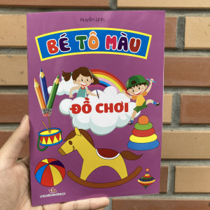 Bé tô màu - Đồ chơi